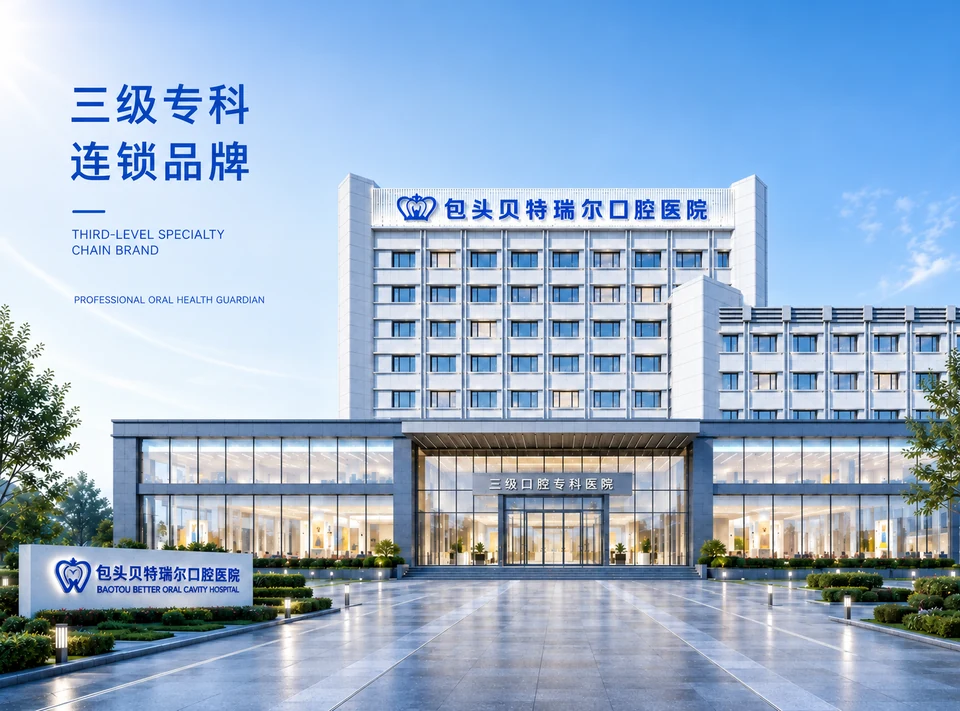 医院大楼环境展示
